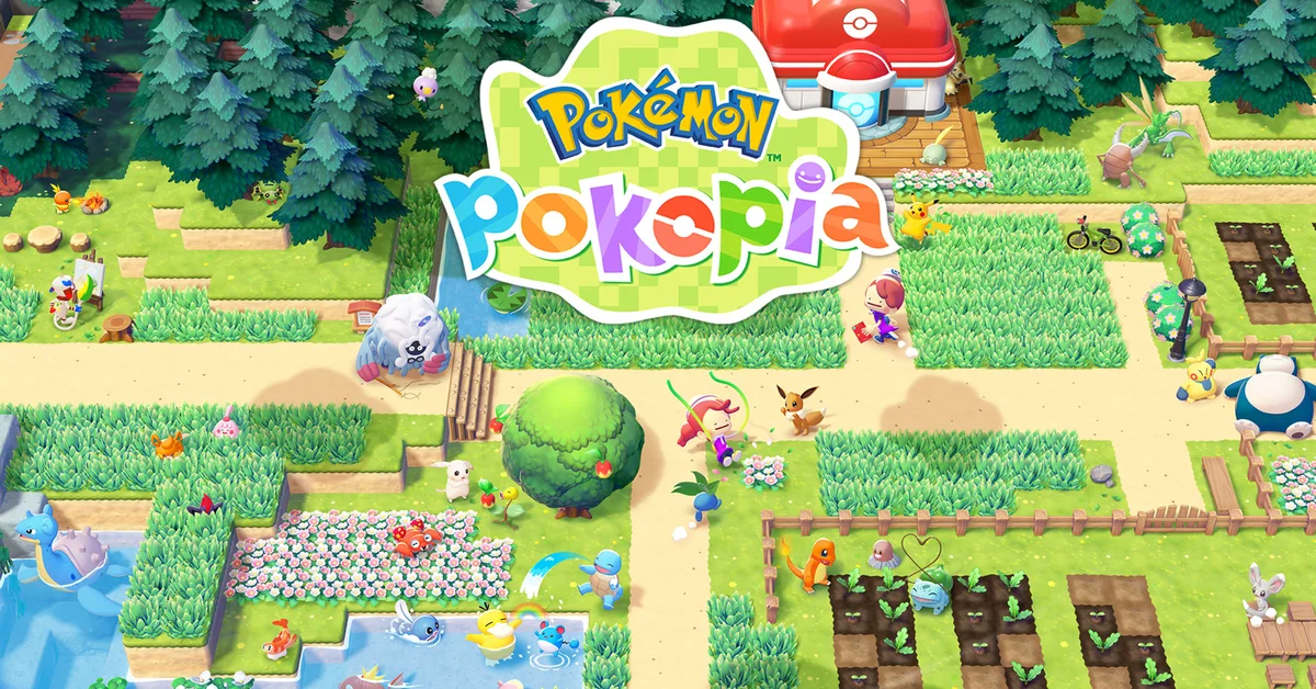 Pokemon Pokopia key art