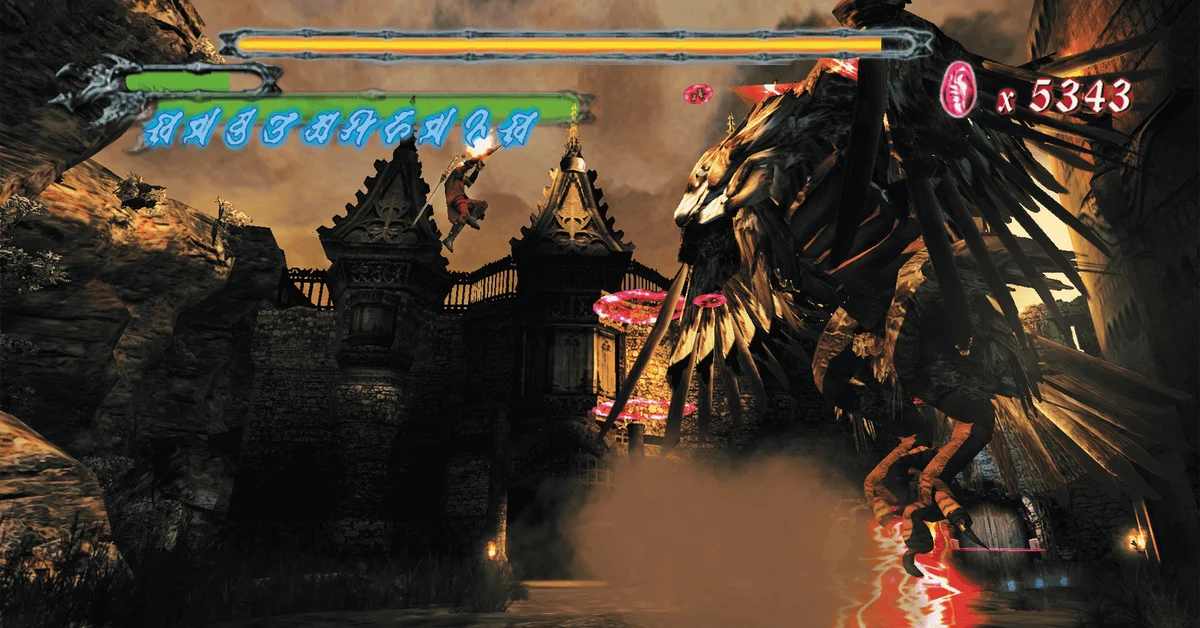 Devil May Cry 3 on PS2