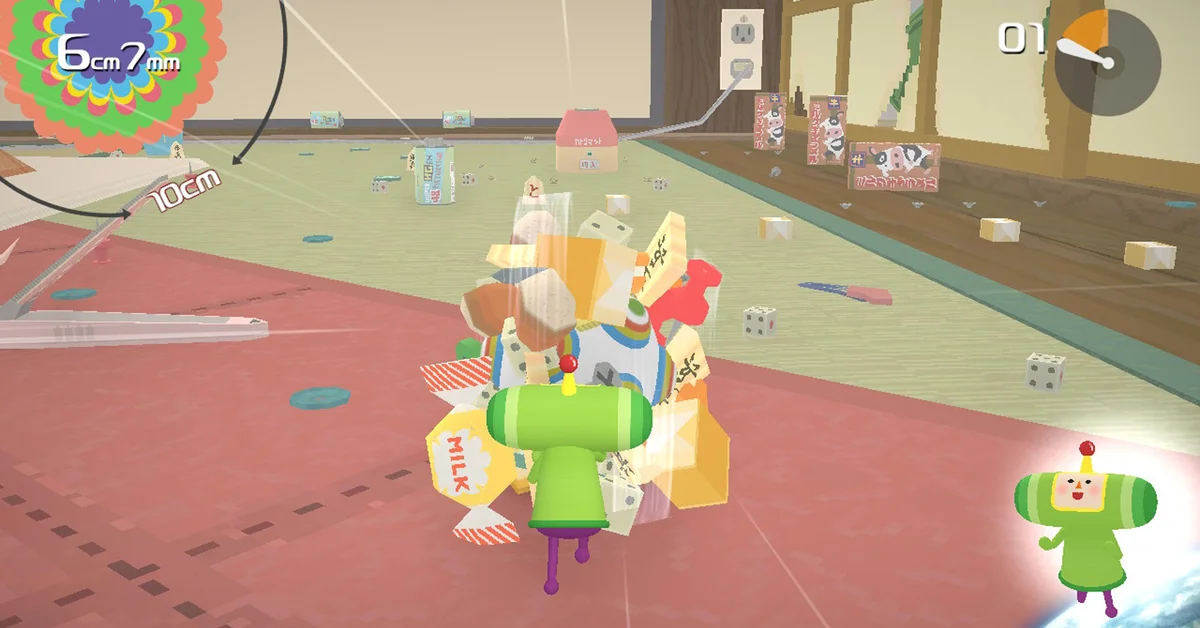 Katamari Damacy on PS2
