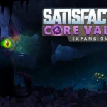 A one-eyed cave creature in the Satisfactory Core Values expansion art