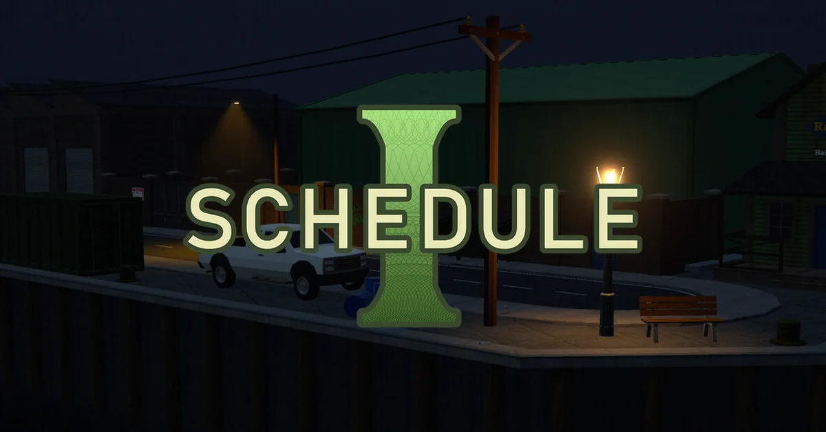 Schedule I official key art