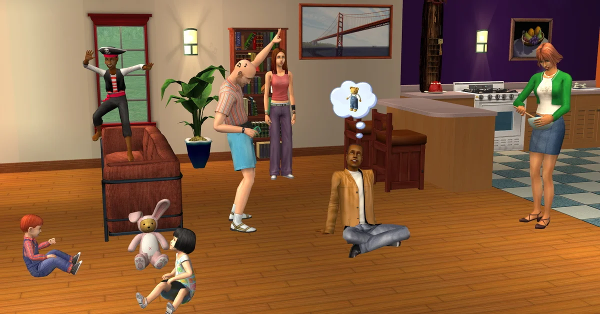 Sims 2 gameplay