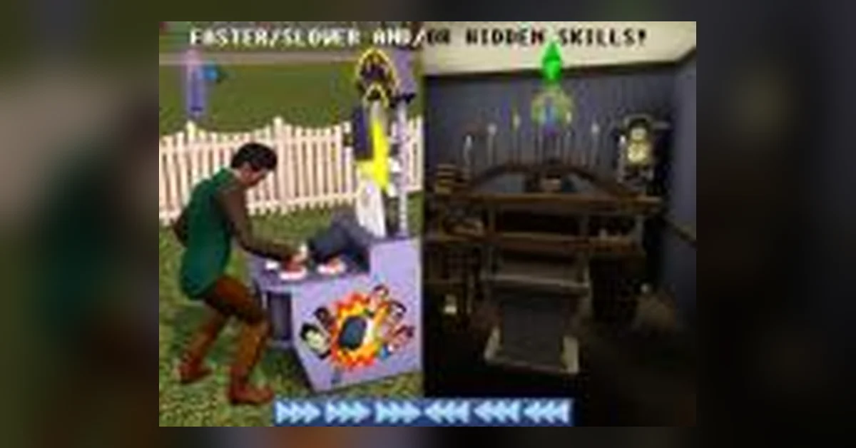 Faster/Slower and/or Hidden Skills mod for Sims 3 by gesimz