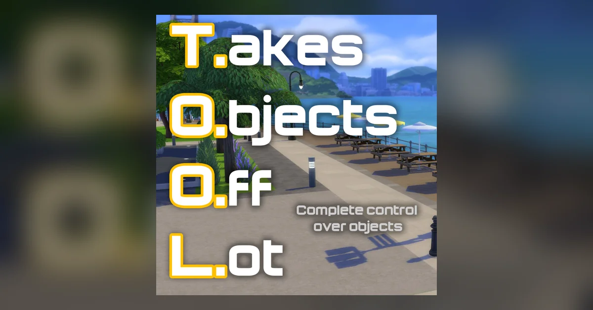 T.O.O.L. mod for The Sims 4 by TwistedMexi