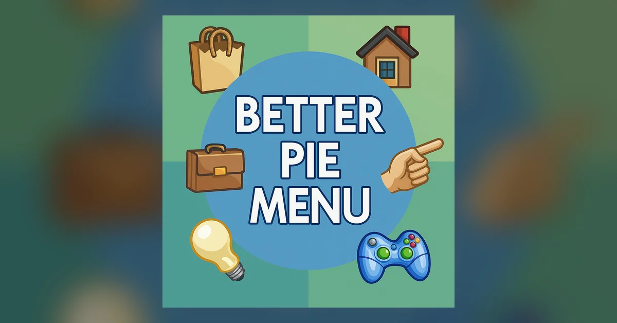 Better Pie Menu mod for The Sims 4 by Andirz