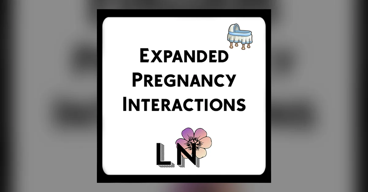 Expanded Pregnancy Interactions mod for The Sims 4 by LoryNaMods