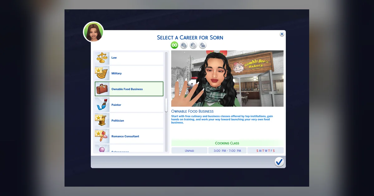 Ownable Food Business mod for The Sims 4 by KawaiiStacie