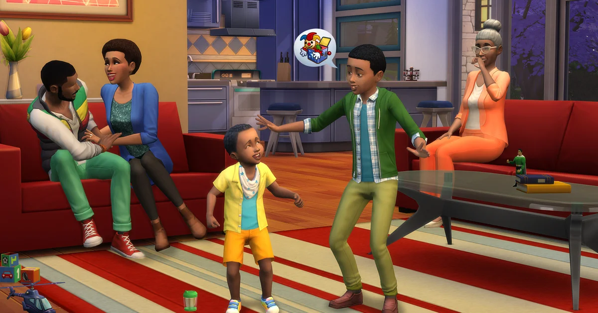 The Sims 4 gameplay