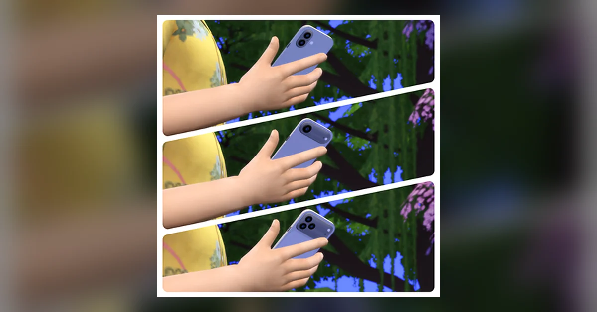 SimsiPhone 3 mod for The Sims 4 by Simsiboy