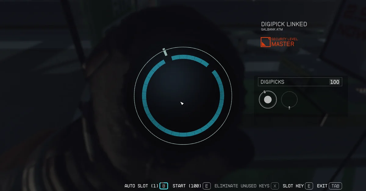 Easy Digipick mod for Starfield by Ixion XVII