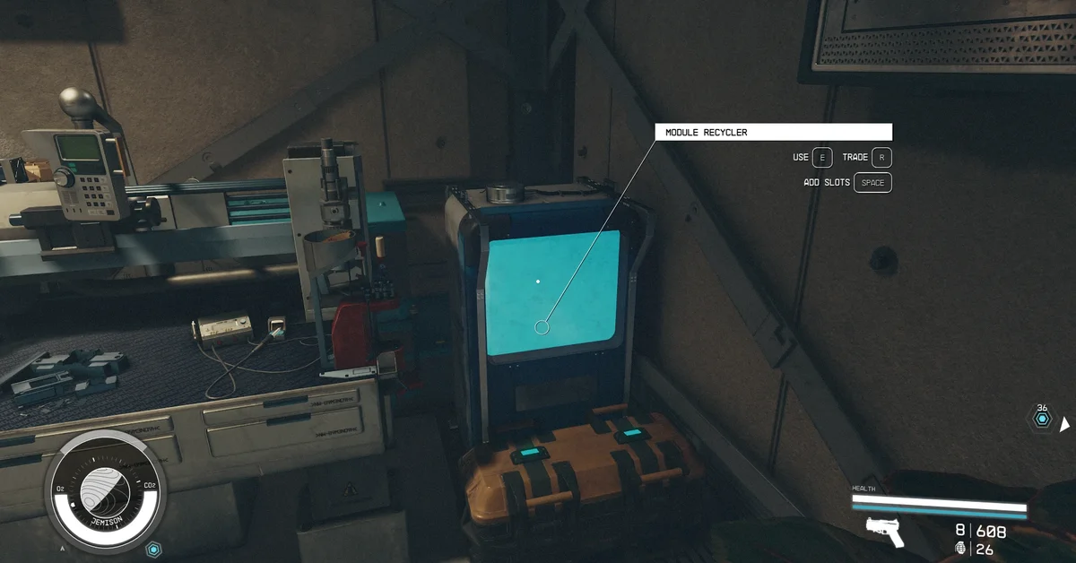 Legendary Module Recycler mod for Starfield by JonathanOstrus
