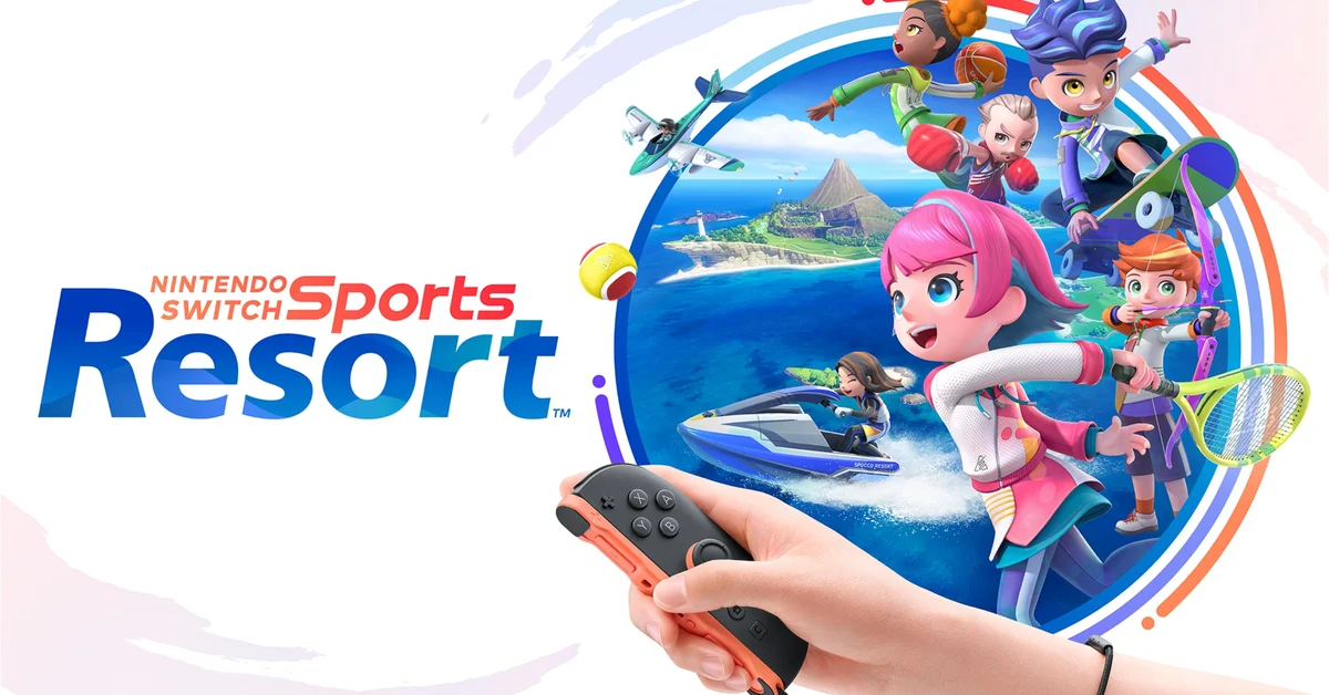 Nintendo Switch Sports Resort key art