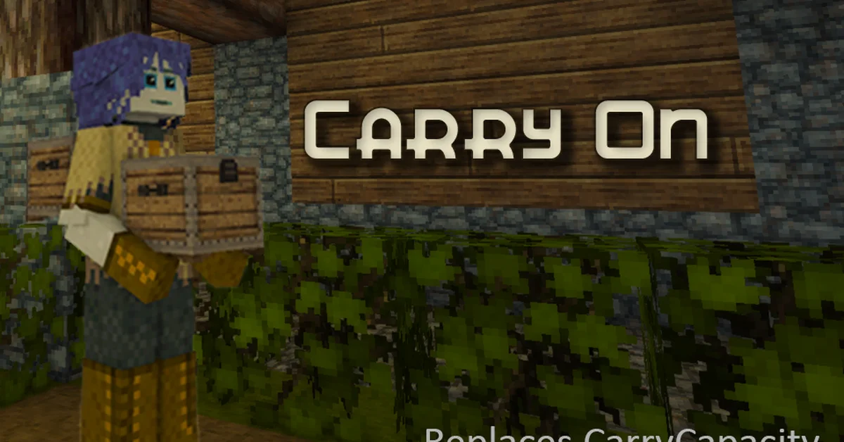 Carry On mod for Vintage Story by NerdScurvy