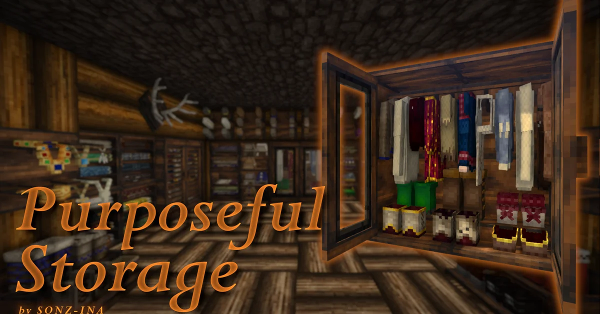 Purposeful Storage mod for Vintage Story by SONZINA