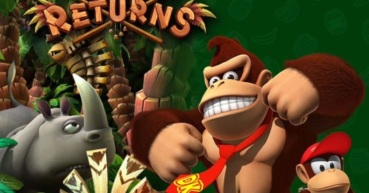 Donkey Kong Country Returns on Wii