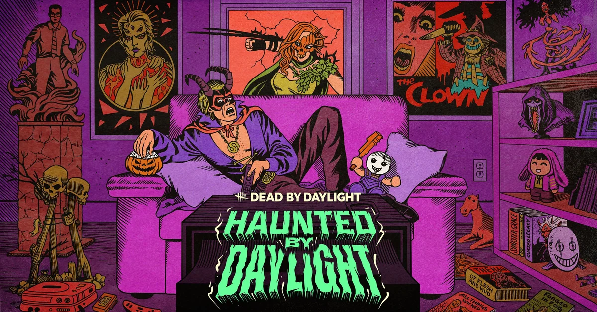 Haunted by Daylight key art from Dead by Daylight