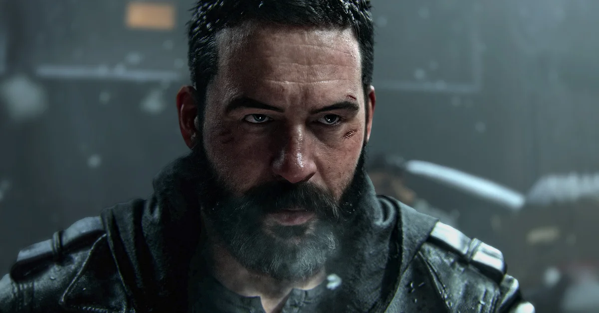 Close-up of a bearded Captain Price in the Modern Warfare 4 campaign