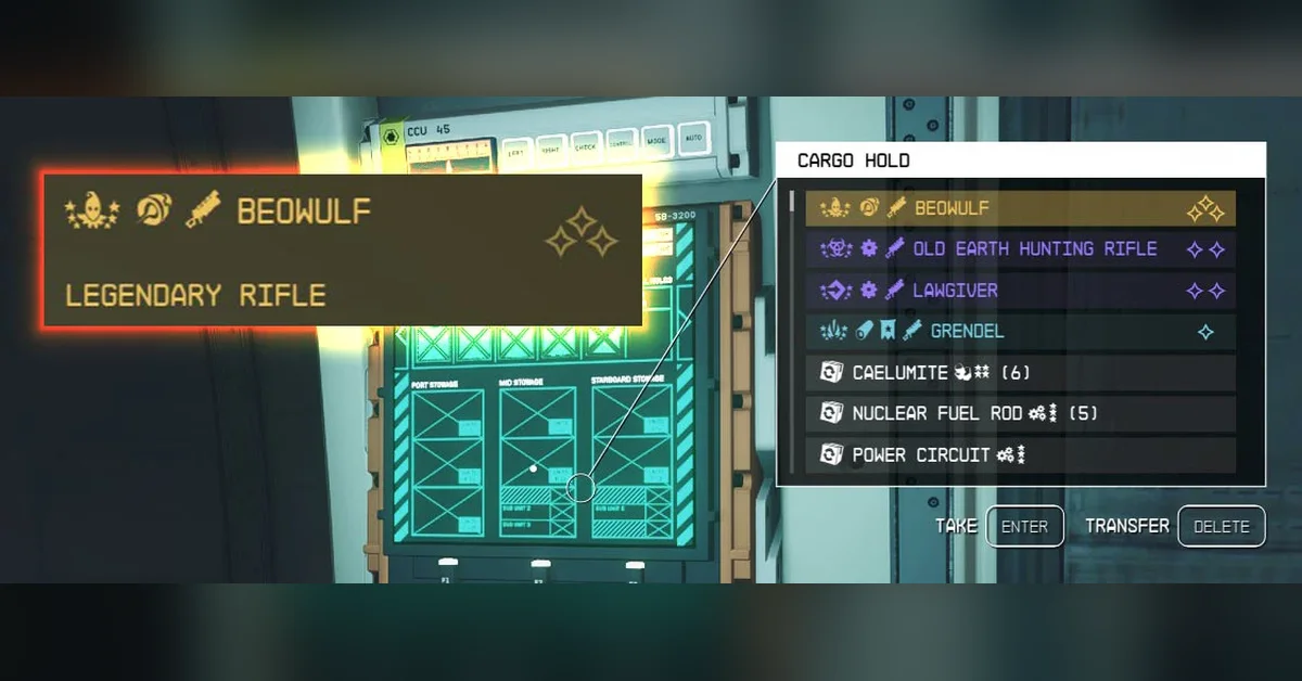 IconSortingTags mod for Starfield by McGuffin