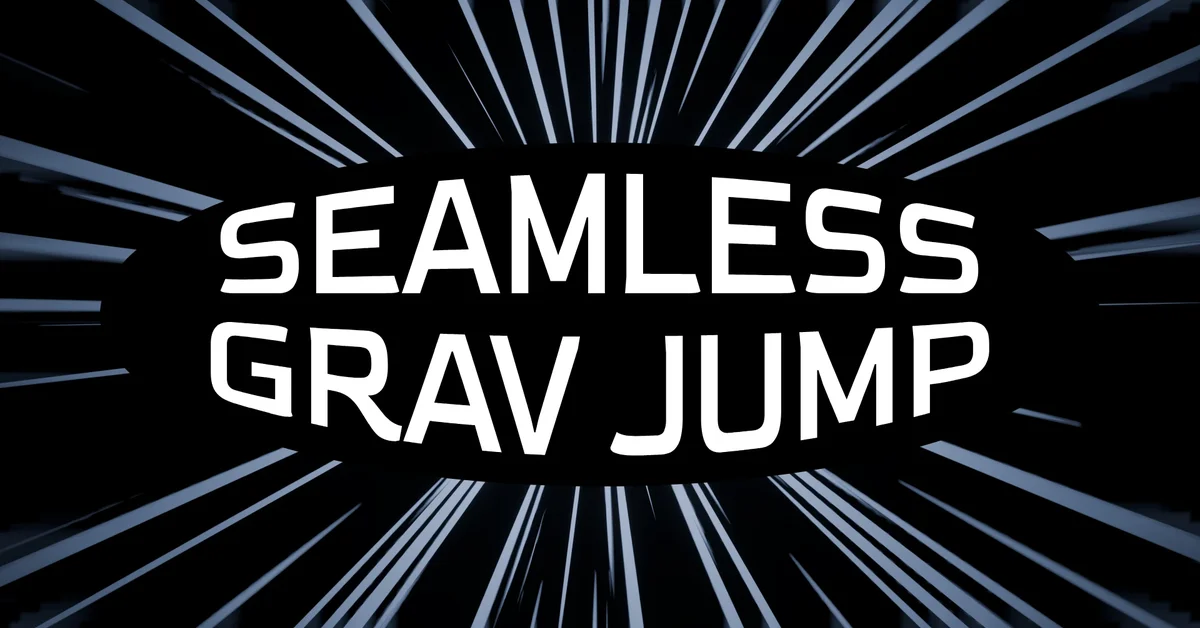 Seamless Grav Jump mod for Starfield by aDebaser