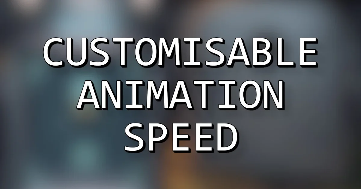 Customisable Animation Speed mod for Starfield by Dank Rafft